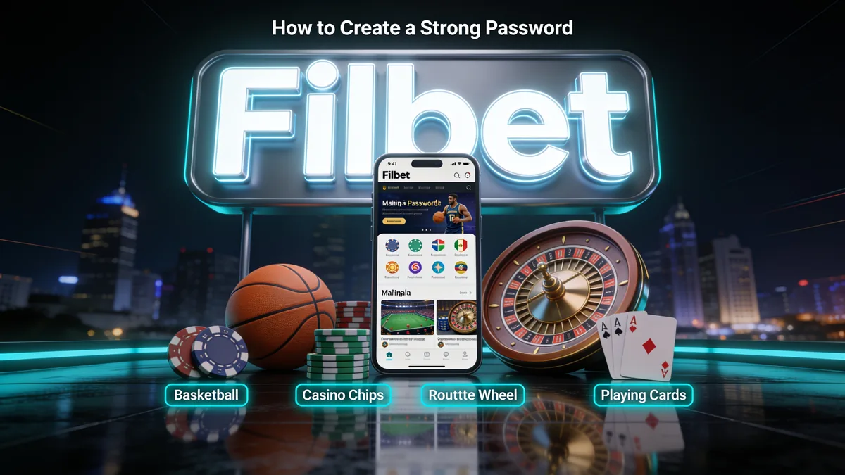 How to Create a Strong Password: filbet casino guide for players in the Philippines
